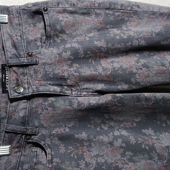 Lucky Brand Jeans Womens Size 0 Floral Lolita Skinny Ankle - Picture 2 of 15